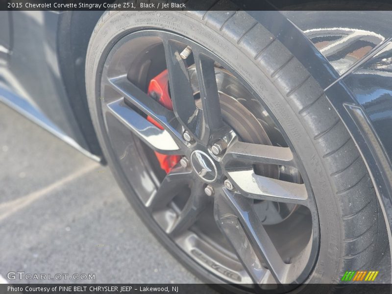 Black / Jet Black 2015 Chevrolet Corvette Stingray Coupe Z51