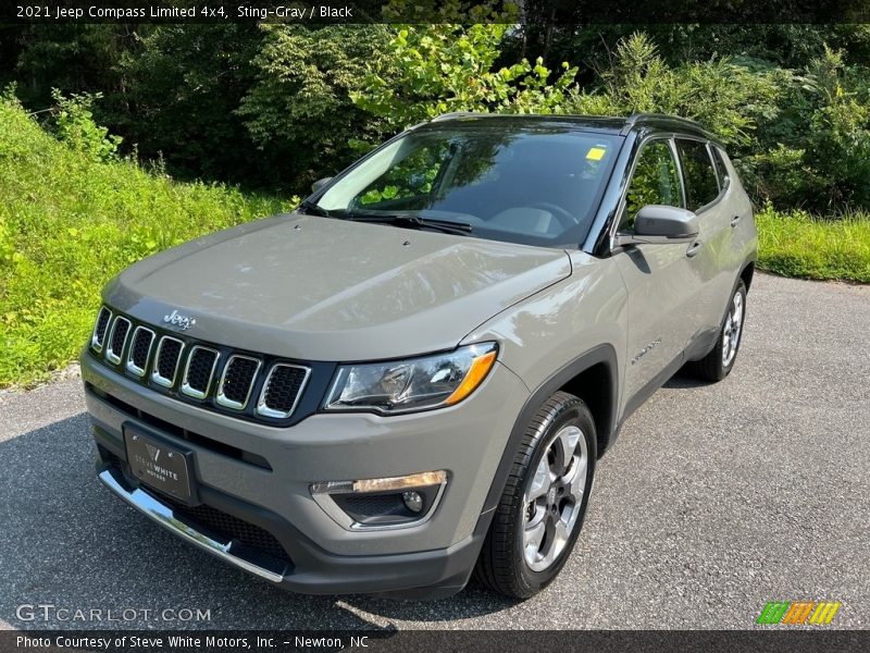 Sting-Gray / Black 2021 Jeep Compass Limited 4x4