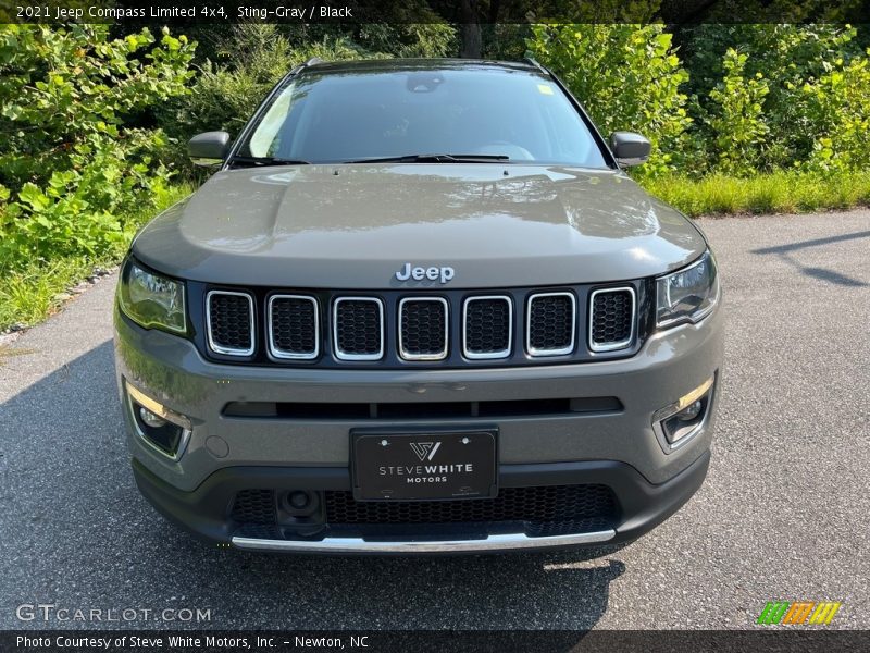 Sting-Gray / Black 2021 Jeep Compass Limited 4x4