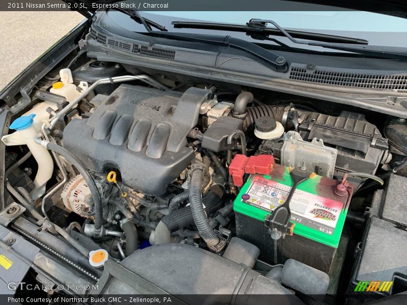 Espresso Black / Charcoal 2011 Nissan Sentra 2.0 SL