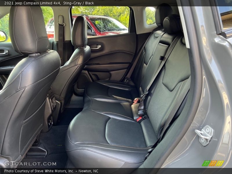 Rear Seat of 2021 Compass Limited 4x4