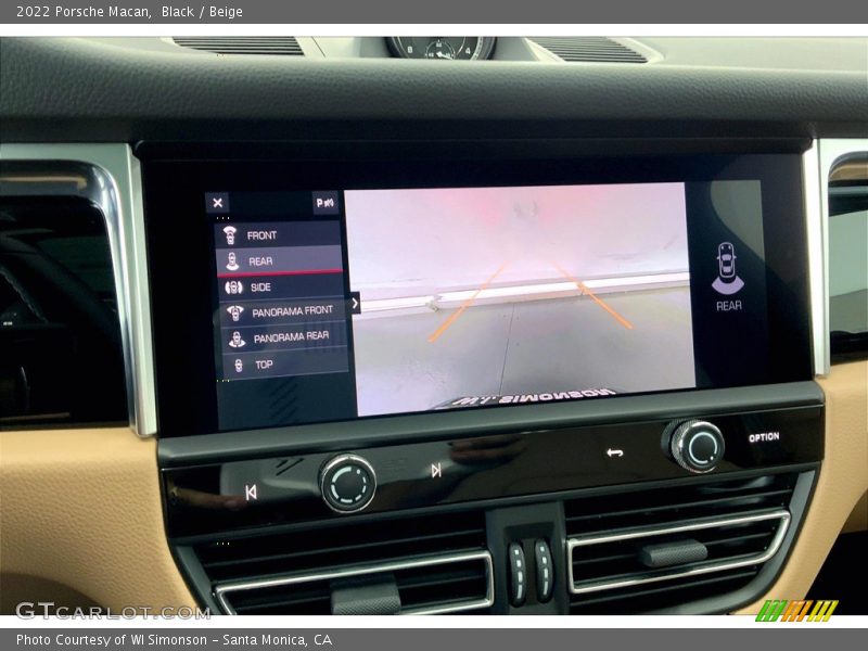 Black / Beige 2022 Porsche Macan