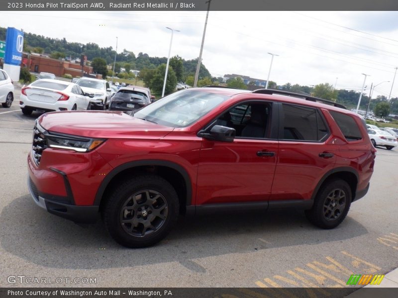 Radiant Red Metallic II / Black 2023 Honda Pilot TrailSport AWD