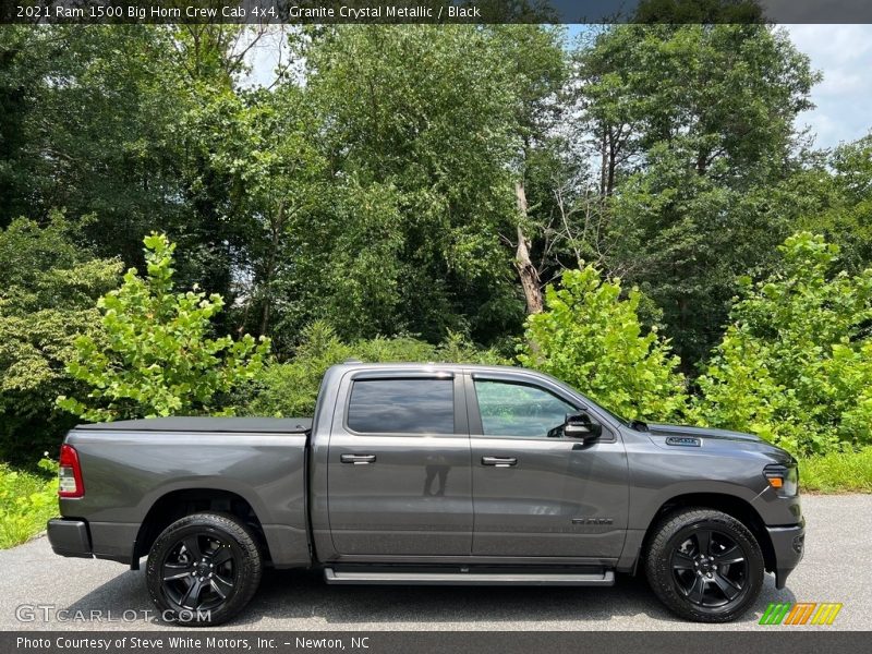  2021 1500 Big Horn Crew Cab 4x4 Granite Crystal Metallic
