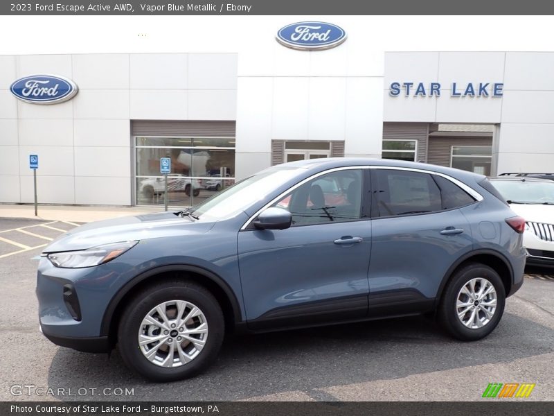 Vapor Blue Metallic / Ebony 2023 Ford Escape Active AWD