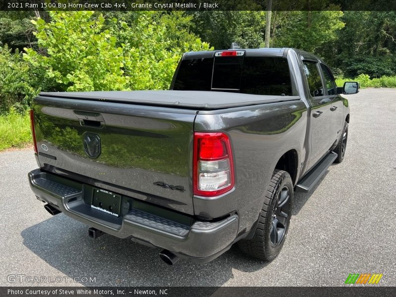 Granite Crystal Metallic / Black 2021 Ram 1500 Big Horn Crew Cab 4x4