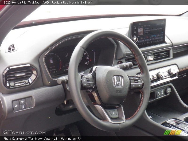 Dashboard of 2023 Pilot TrailSport AWD