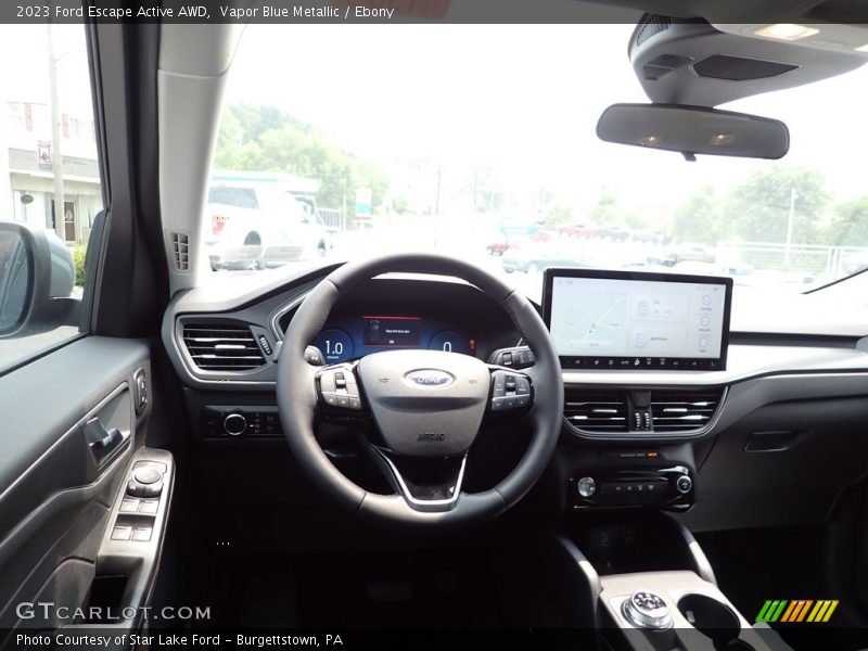 Vapor Blue Metallic / Ebony 2023 Ford Escape Active AWD