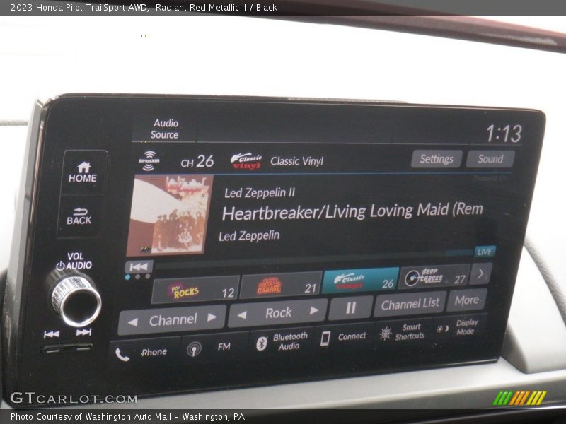 Controls of 2023 Pilot TrailSport AWD