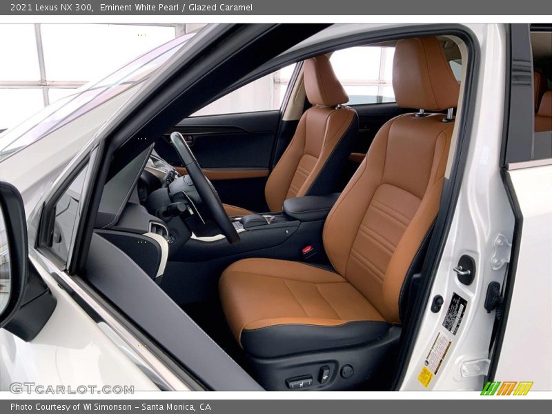 Front Seat of 2021 NX 300