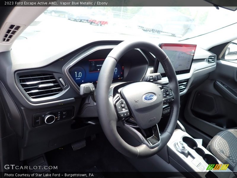 Vapor Blue Metallic / Ebony 2023 Ford Escape Active AWD