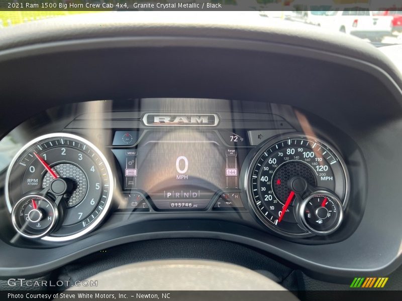  2021 1500 Big Horn Crew Cab 4x4 Big Horn Crew Cab 4x4 Gauges