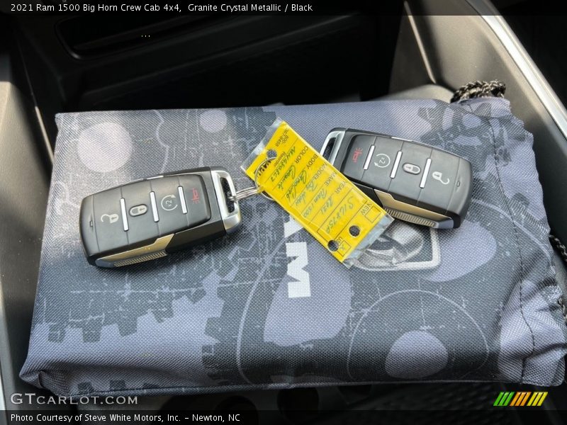Keys of 2021 1500 Big Horn Crew Cab 4x4