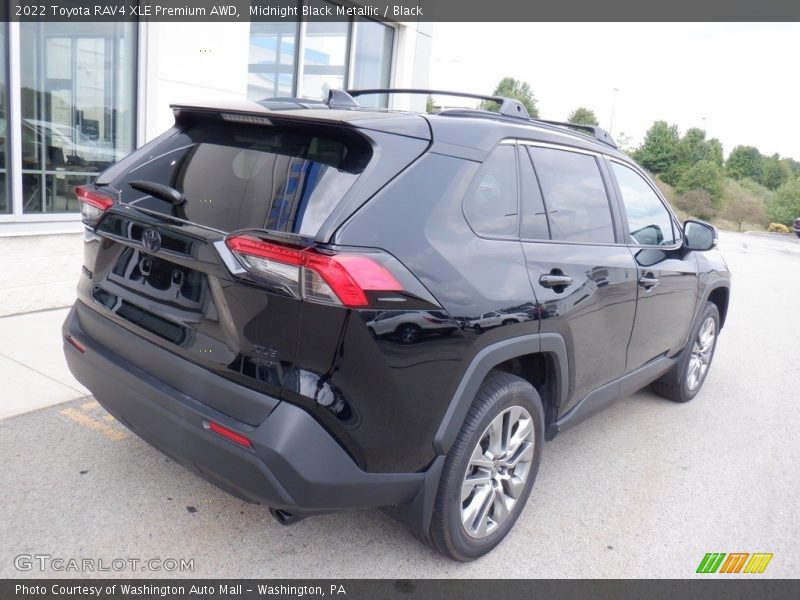 Midnight Black Metallic / Black 2022 Toyota RAV4 XLE Premium AWD