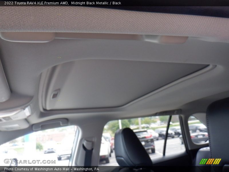 Midnight Black Metallic / Black 2022 Toyota RAV4 XLE Premium AWD
