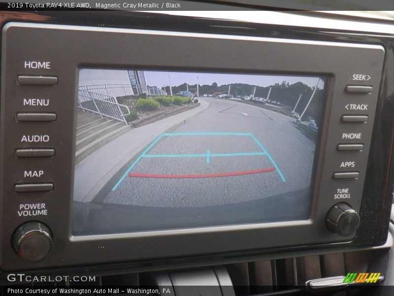 Magnetic Gray Metallic / Black 2019 Toyota RAV4 XLE AWD
