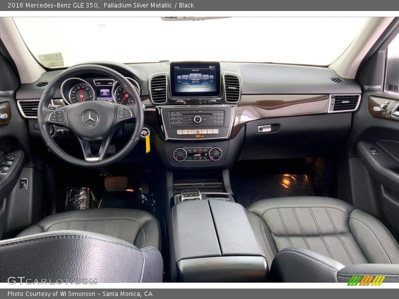 Palladium Silver Metallic / Black 2016 Mercedes-Benz GLE 350