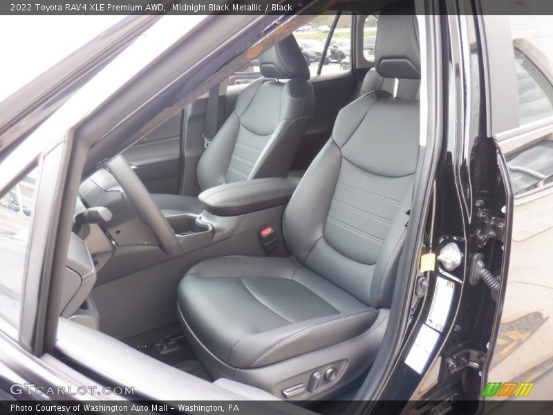 Midnight Black Metallic / Black 2022 Toyota RAV4 XLE Premium AWD