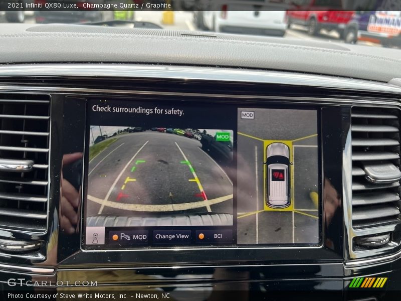 Champagne Quartz / Graphite 2021 Infiniti QX80 Luxe