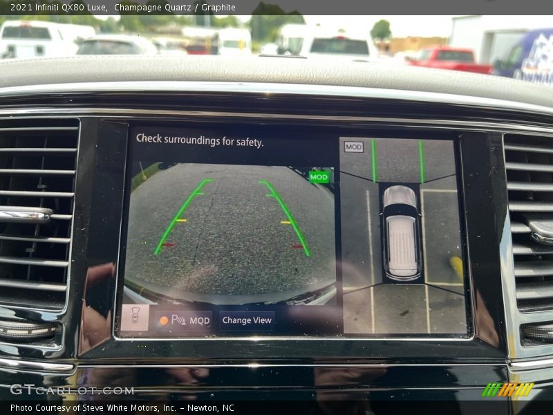 Champagne Quartz / Graphite 2021 Infiniti QX80 Luxe