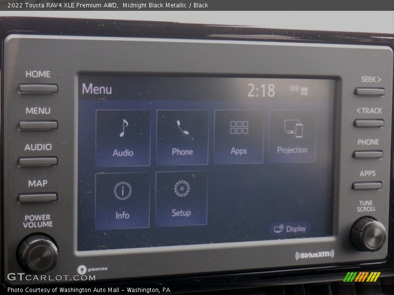 Midnight Black Metallic / Black 2022 Toyota RAV4 XLE Premium AWD