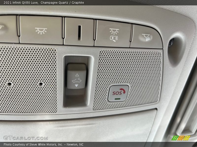 Champagne Quartz / Graphite 2021 Infiniti QX80 Luxe