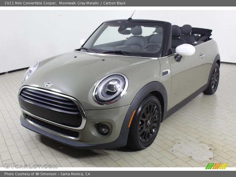 Moonwalk Gray Metallic / Carbon Black 2021 Mini Convertible Cooper