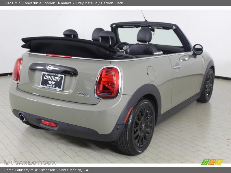 Moonwalk Gray Metallic / Carbon Black 2021 Mini Convertible Cooper