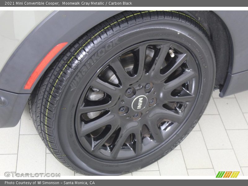 Moonwalk Gray Metallic / Carbon Black 2021 Mini Convertible Cooper