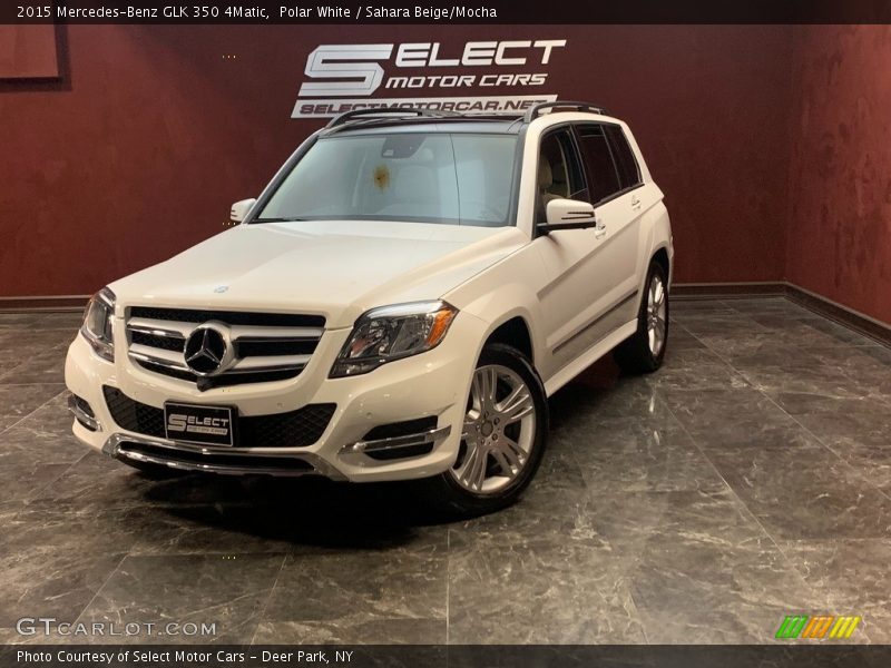 Polar White / Sahara Beige/Mocha 2015 Mercedes-Benz GLK 350 4Matic