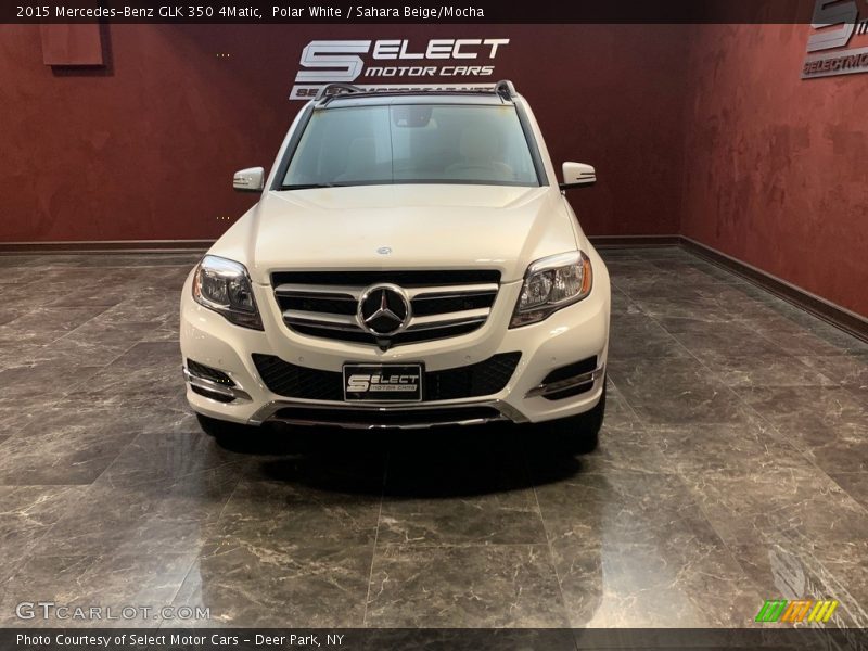 Polar White / Sahara Beige/Mocha 2015 Mercedes-Benz GLK 350 4Matic