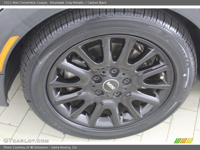 Moonwalk Gray Metallic / Carbon Black 2021 Mini Convertible Cooper