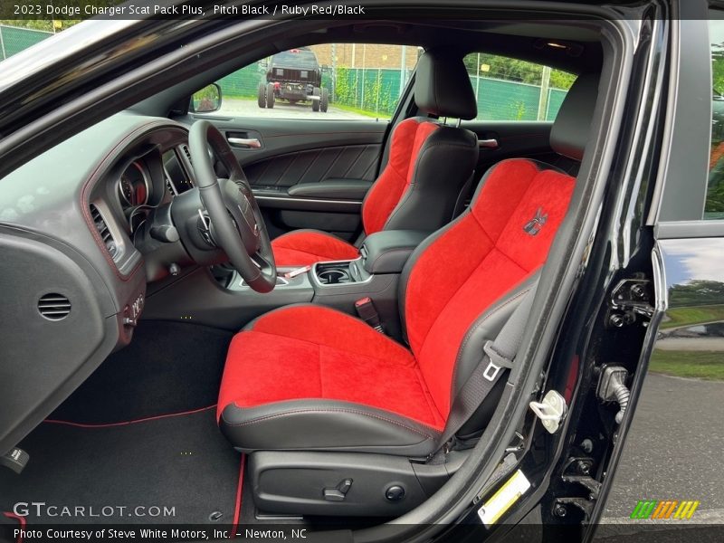  2023 Charger Scat Pack Plus Ruby Red/Black Interior