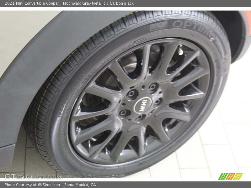 Moonwalk Gray Metallic / Carbon Black 2021 Mini Convertible Cooper