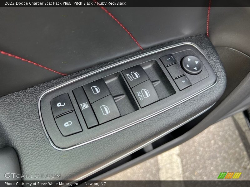 Pitch Black / Ruby Red/Black 2023 Dodge Charger Scat Pack Plus