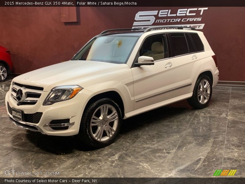 Polar White / Sahara Beige/Mocha 2015 Mercedes-Benz GLK 350 4Matic