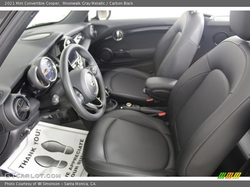Moonwalk Gray Metallic / Carbon Black 2021 Mini Convertible Cooper