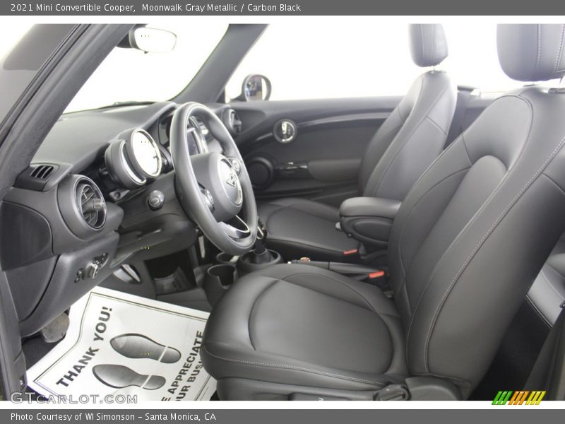 Moonwalk Gray Metallic / Carbon Black 2021 Mini Convertible Cooper