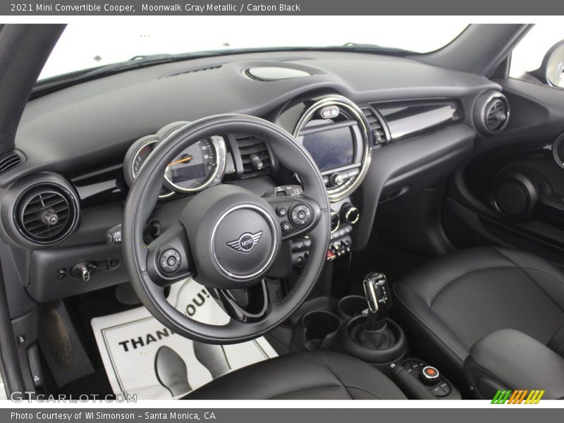 Moonwalk Gray Metallic / Carbon Black 2021 Mini Convertible Cooper