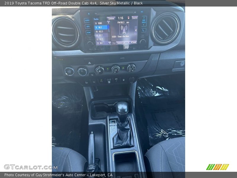 Silver Sky Metallic / Black 2019 Toyota Tacoma TRD Off-Road Double Cab 4x4