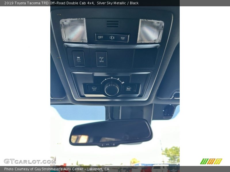 Silver Sky Metallic / Black 2019 Toyota Tacoma TRD Off-Road Double Cab 4x4