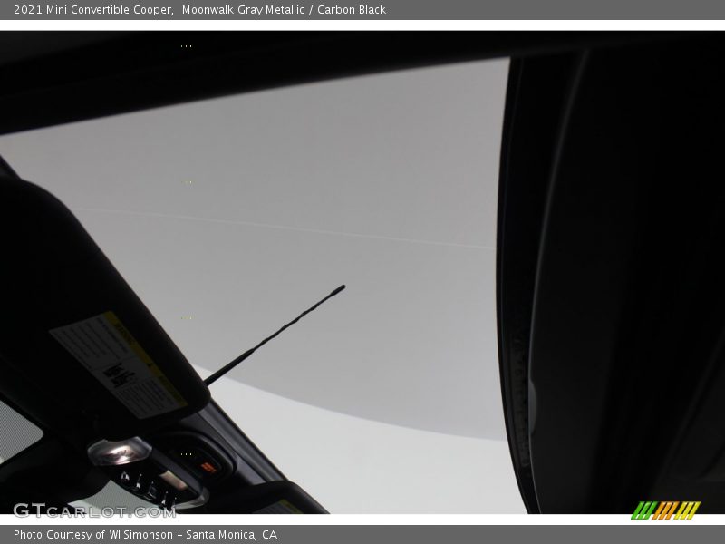 Moonwalk Gray Metallic / Carbon Black 2021 Mini Convertible Cooper
