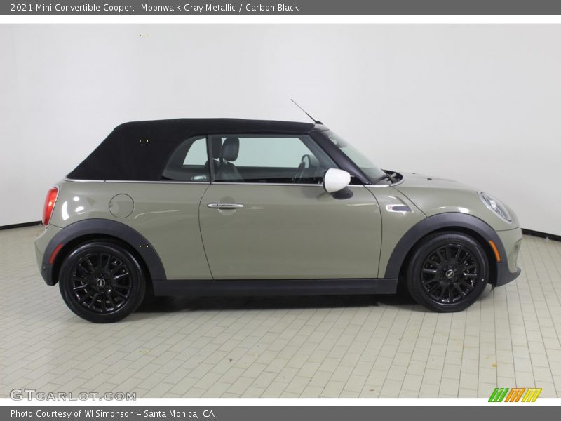 Moonwalk Gray Metallic / Carbon Black 2021 Mini Convertible Cooper