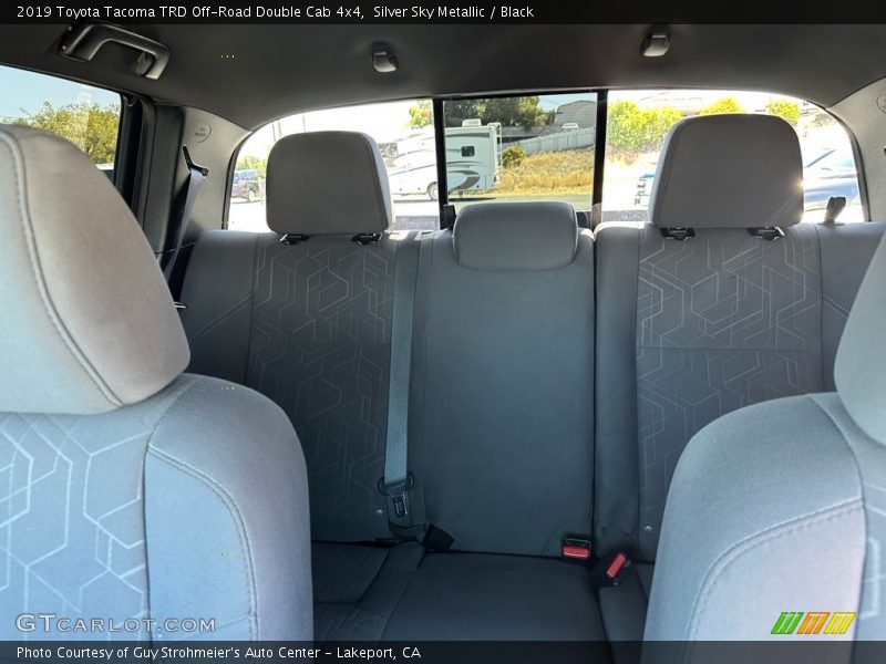 Silver Sky Metallic / Black 2019 Toyota Tacoma TRD Off-Road Double Cab 4x4