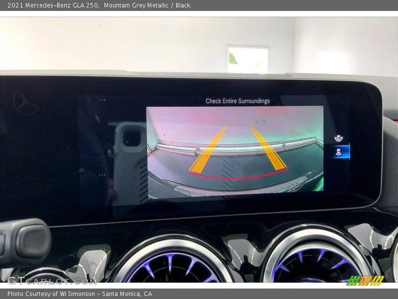Mountain Grey Metallic / Black 2021 Mercedes-Benz GLA 250