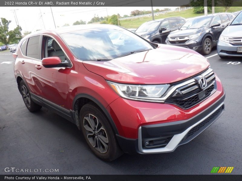 Front 3/4 View of 2022 CR-V EX AWD