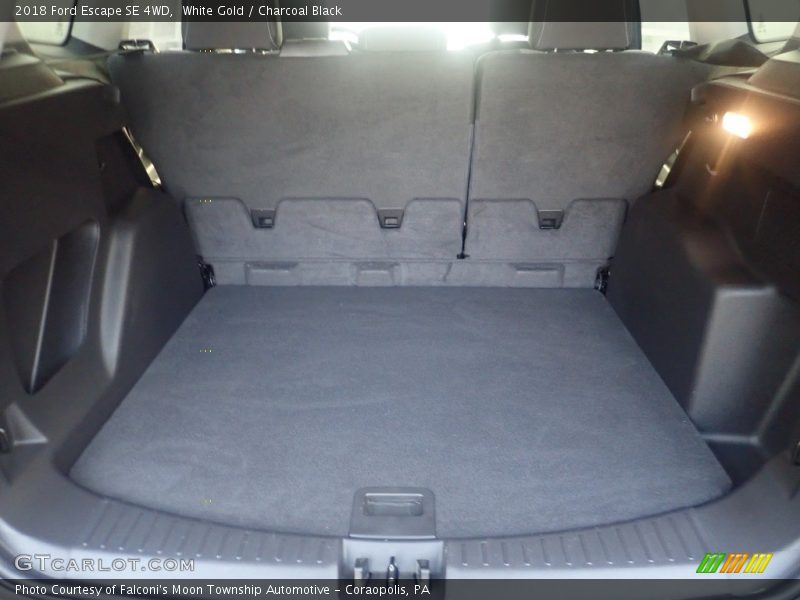 White Gold / Charcoal Black 2018 Ford Escape SE 4WD
