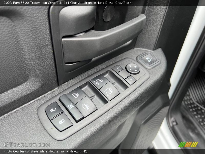 Bright White / Diesel Gray/Black 2023 Ram 5500 Tradesman Crew Cab 4x4 Chassis