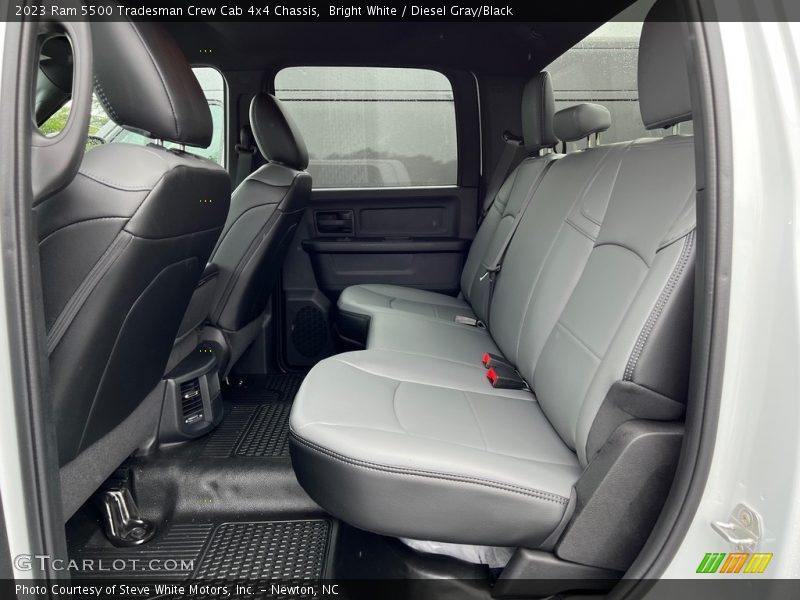 Bright White / Diesel Gray/Black 2023 Ram 5500 Tradesman Crew Cab 4x4 Chassis