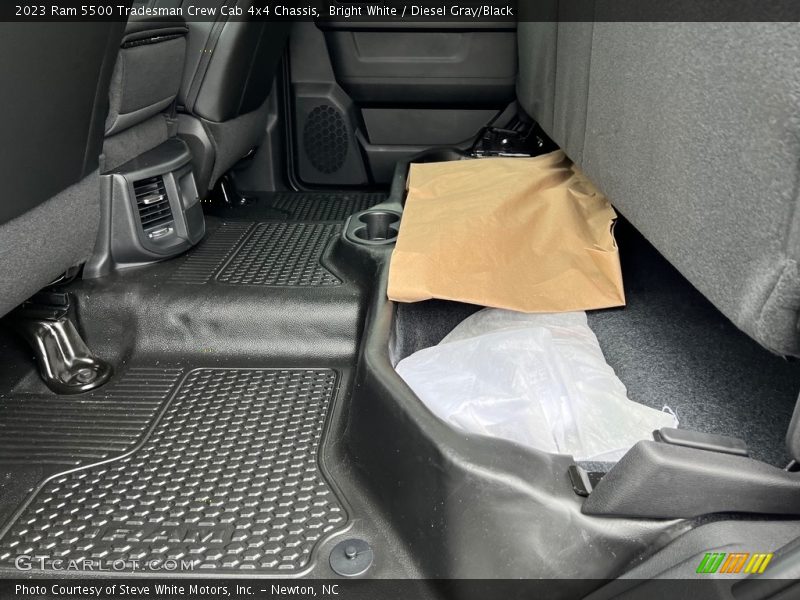 Bright White / Diesel Gray/Black 2023 Ram 5500 Tradesman Crew Cab 4x4 Chassis